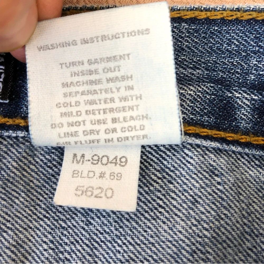 Cruel Girl 💯 % Cotton Low Rise Slim Blue Wash Jeans 11 Regular - Picture 14 of 15
